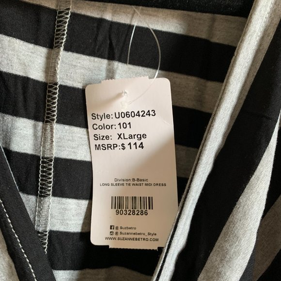 BNWT - Stripe Dress - Picture 2 of 4
